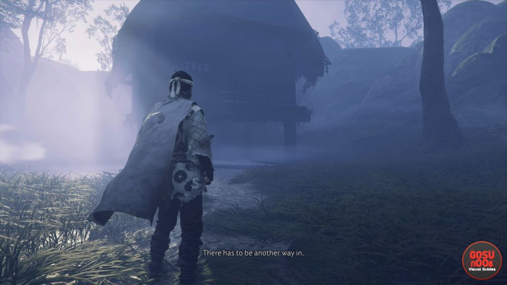 ghost of tsushima find a way inside the gambling den