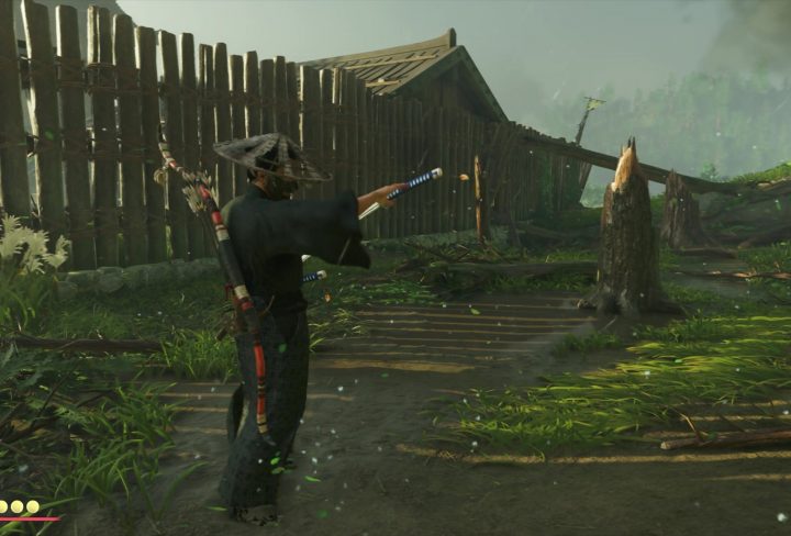 ghost of tsushima how to sheath sword