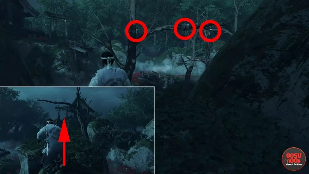 ghost of tsushima shinto shrine location toyotama where to find