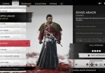 ghost of tsushima straw cape outfit from gameplay demo location