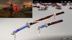 ghost of tsushima sword kits how to get