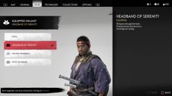 how to get headbands ghost of tsushima
