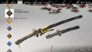 hunting bear sword kit location