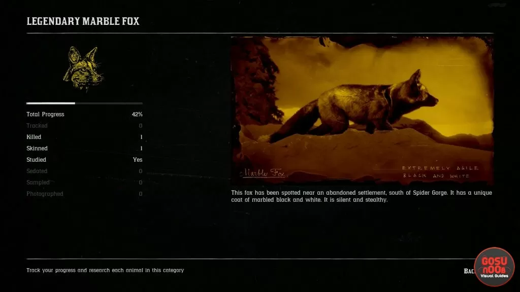 legendary fox rdr2 online marble ota cross fox