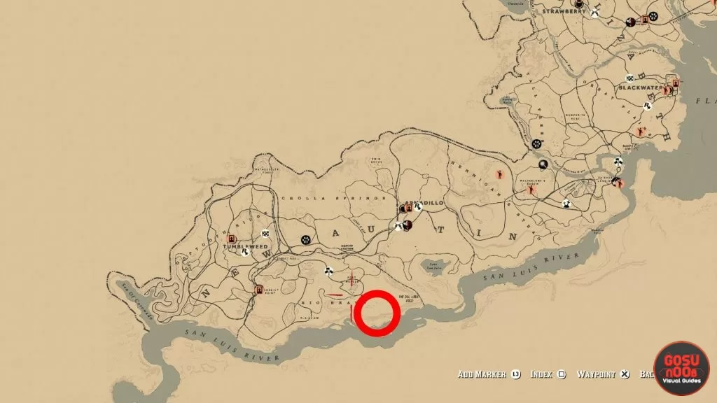 legendary gabbro horn ram red dead online location