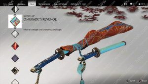 omukade's revenge sword kit