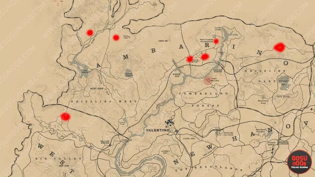 rdr2 online timber wolves locations where to find