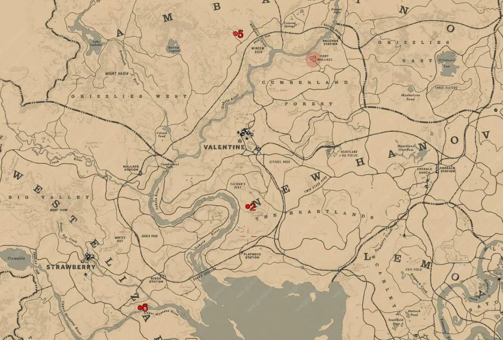 red dead online dane topaz necklace locations