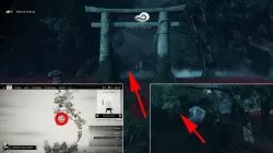 scarlet rock shinto shrine toyotama ghost of tsushima