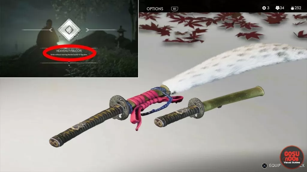 sword customization kits how to get ghost of tsushima