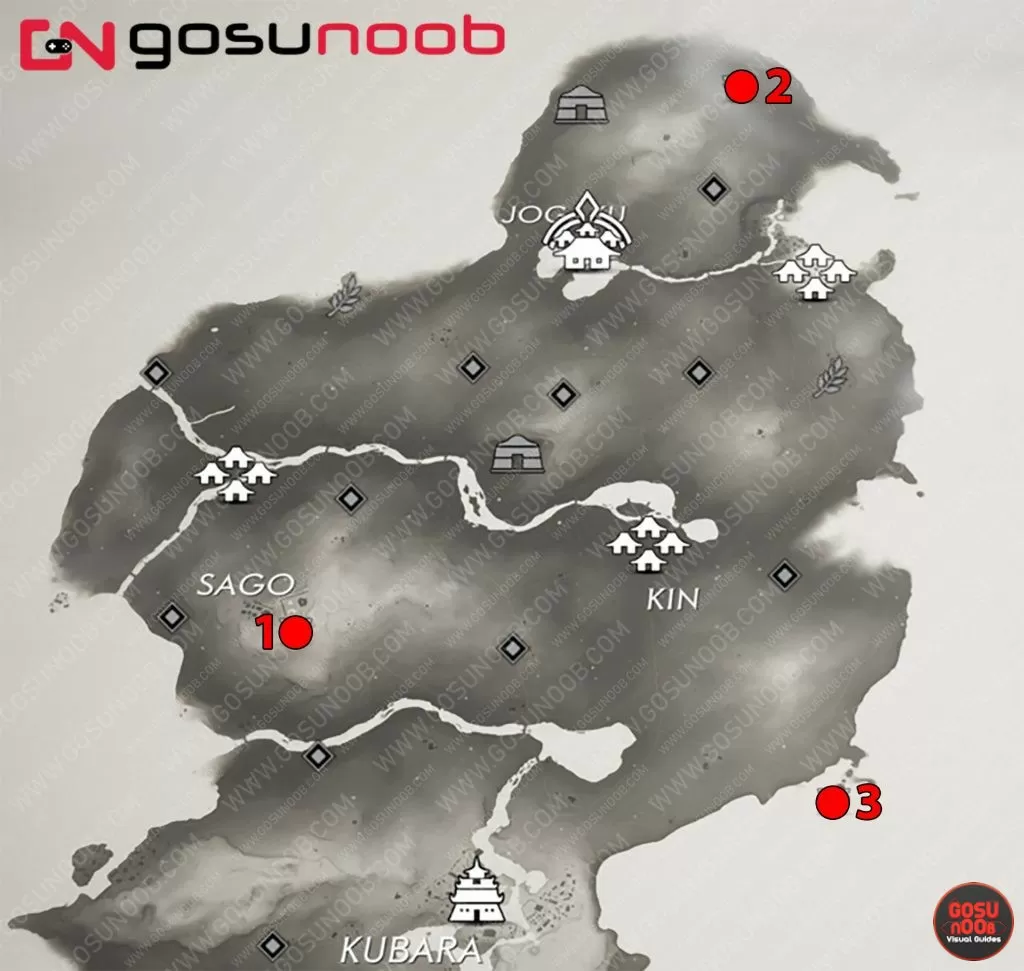 where to find all ghost of tsushima shinto shrine locations