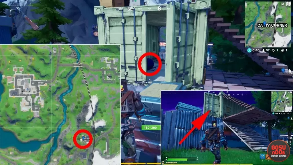 where to find balls of yarn at catty corner fortnite