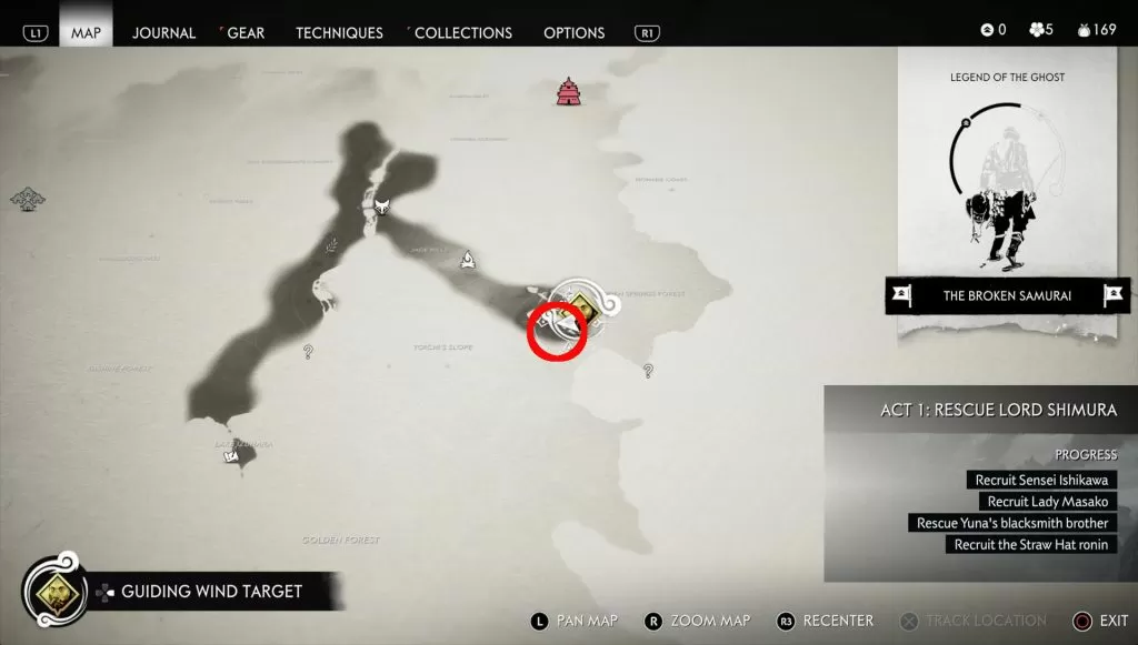 where to find traveler's attire ghost of tsushima