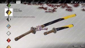 yuzu peel sword kit