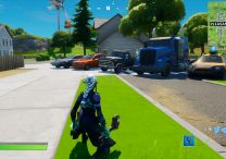 drive car from retail row to pleasant park in 4 minutes in fortnite