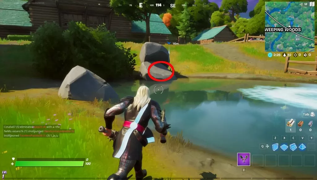 fortnite where to find claw marks