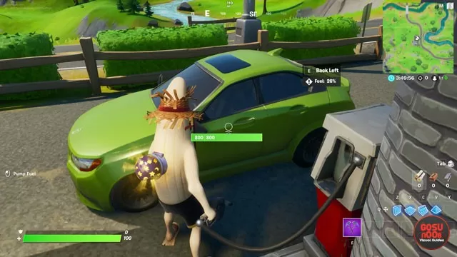 how to refuel cars in fortnite gas cans gas stations