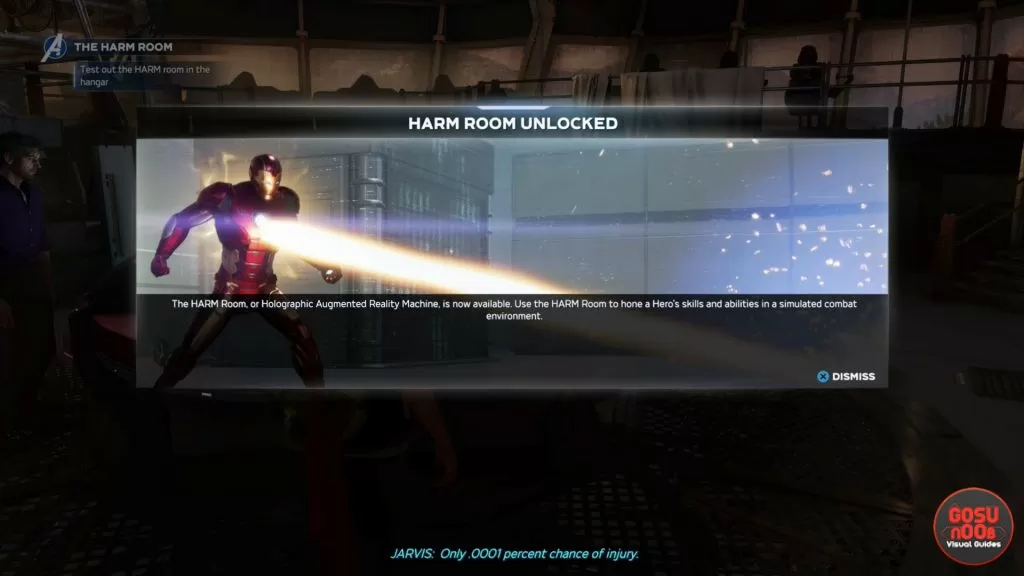 how to unlock harm room challenges marvels avengers beta