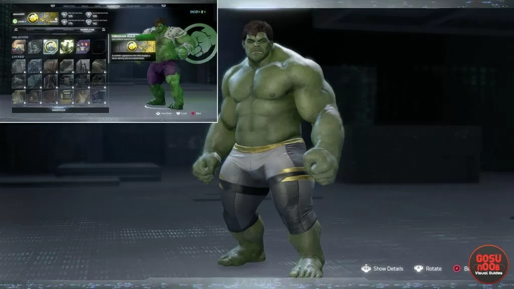 hulk marvels avengers obsidian costume