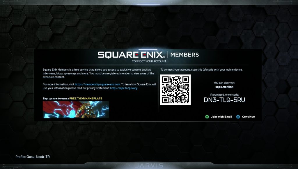 marvel's avengers connect square enix account playstation xbox steam