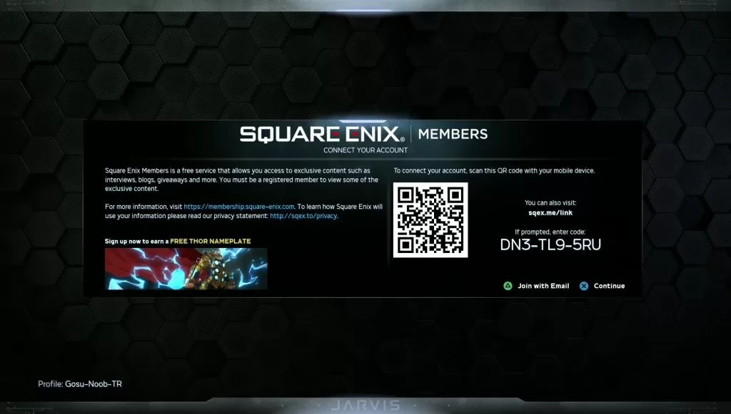 marvel's avengers connect square enix account playstation xbox steam