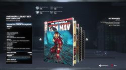 marvel's avengers legacy comic iron man location