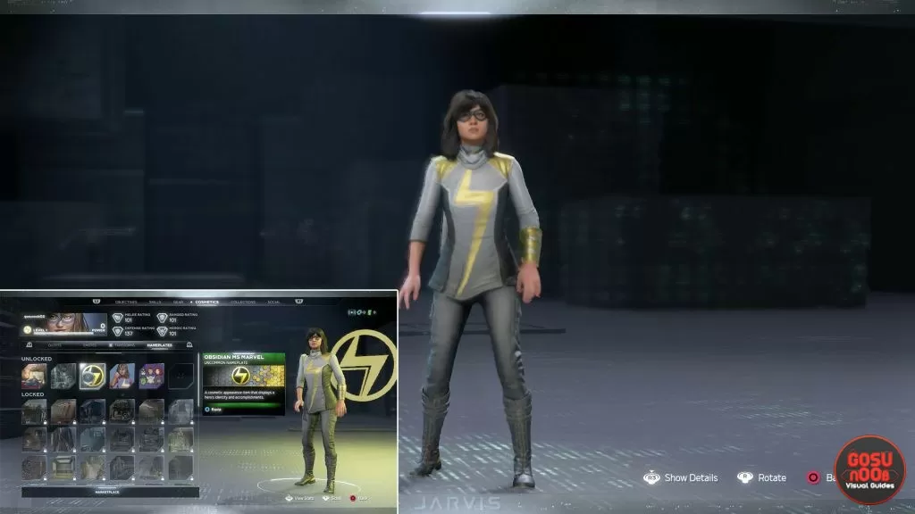 obsidian ms marvel outfit