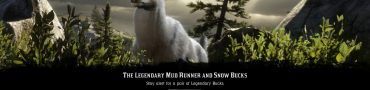 rdr2 online legendary snow buck mud runner locations
