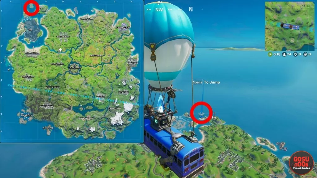 where to find coral buddies nuclear age secret challenge location fortnite