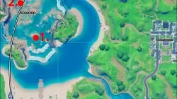 floating rings coral castle locations fortnite week 5 challenge