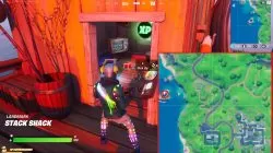 fortnite green xp coin stack shack