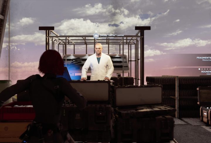 visit sidney levine unlock door to vendor marvel's avengers