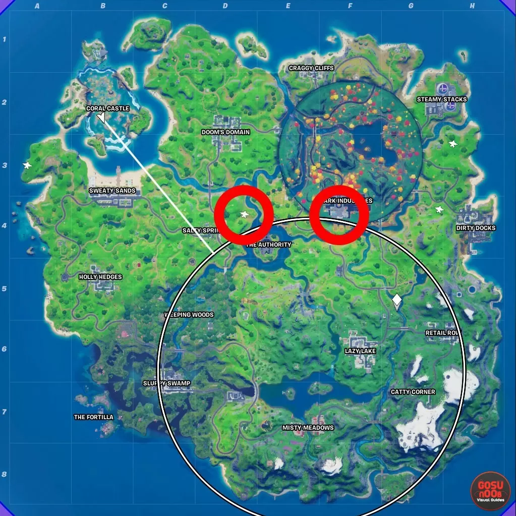 where to find stark robots fortnite