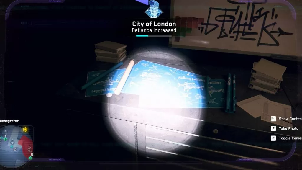 Watch Dogs Legion Photograph Evidence City of London