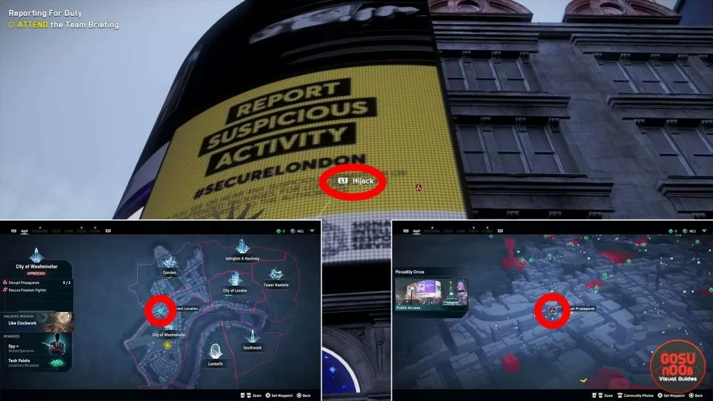 disrupt propaganda piccadilly circus watch dogs legion westminster