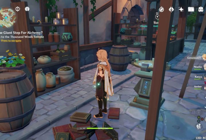 genshin impact one giant step for alchemy