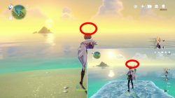 how to reach genshin impact secret island location where to find