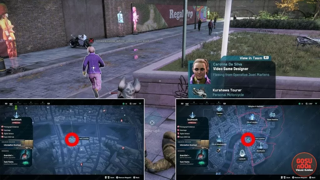 meta-game achievement video game designer location watch dogs legion