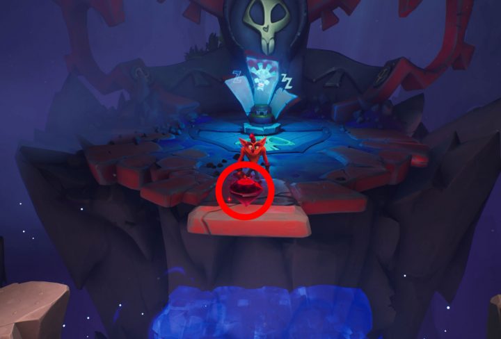 red gem crash bandicoot 4