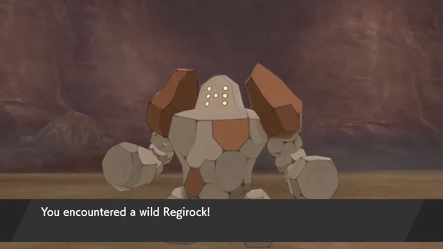 regirock crown tundra hold a never-changing stone