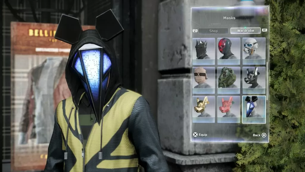 watch dogs legion defalt mask 2am private party club