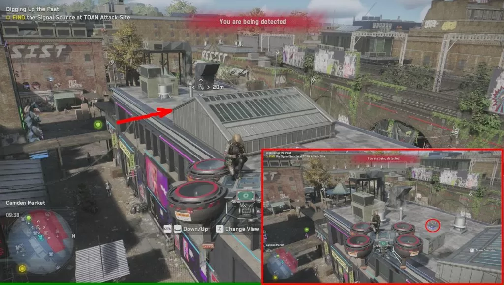 watch dogs legion how to get mask camden market