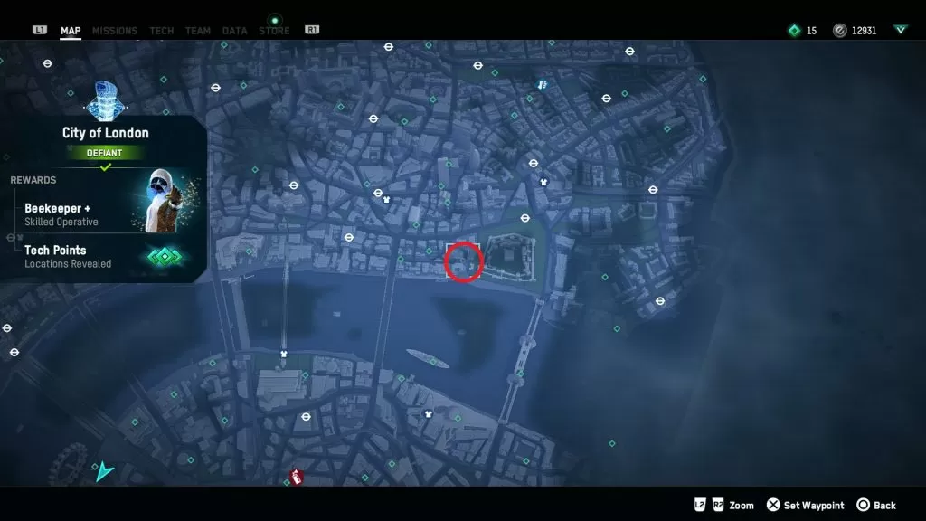 watch dogs legion spy caramont