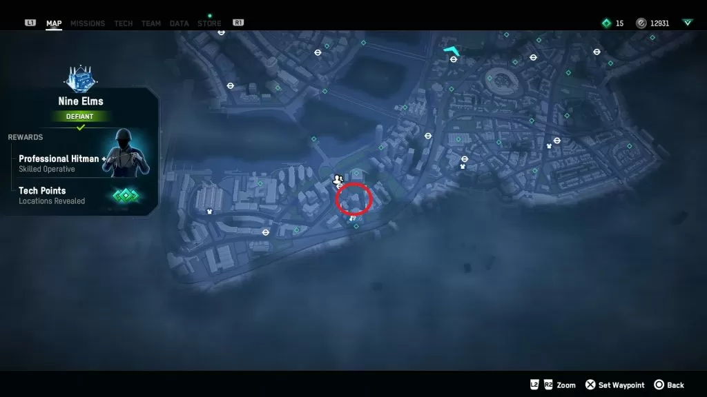 watch dogs legion spy location nine elms