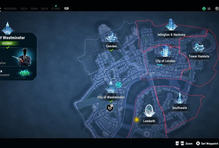 watch dogs legion spy location recruit mi5 spy operative stealth car