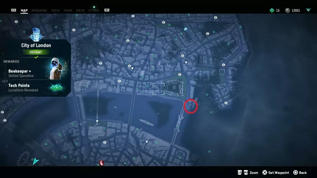 watch dogs legion spy tower hamlets