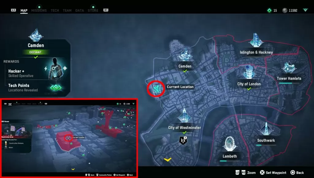 watch dogs legion where to find street artist