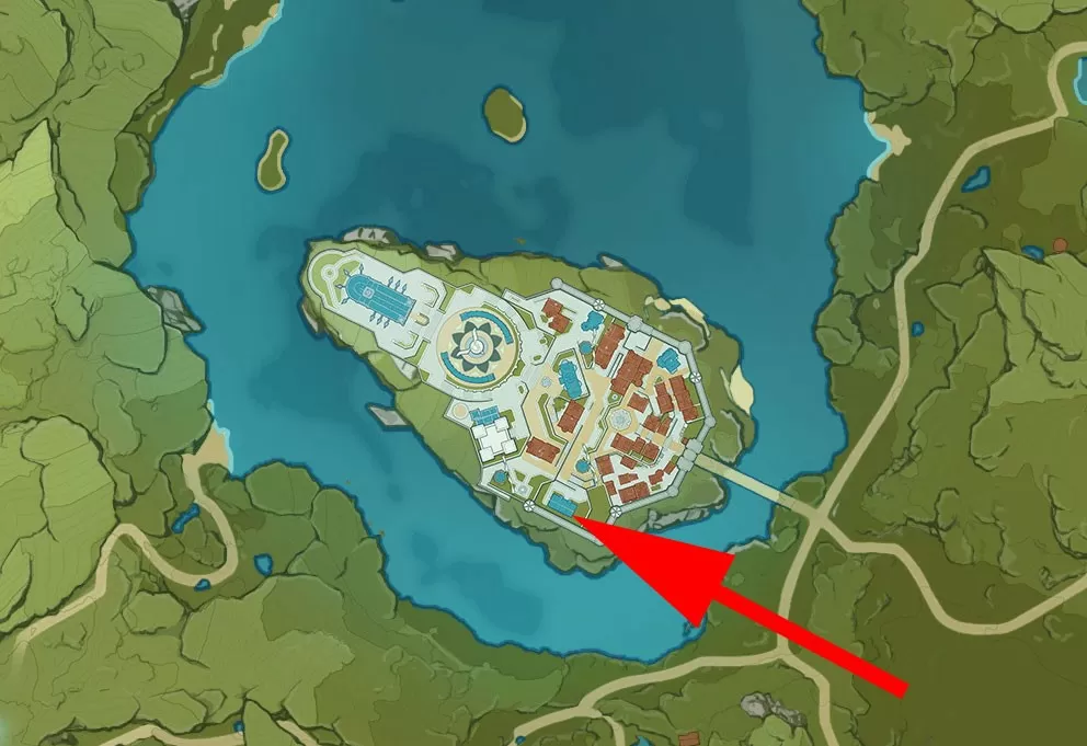 where to find genshin impact secret pirate treasure