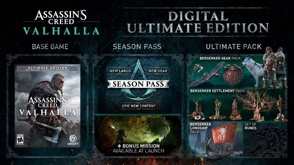 ac valhalla how to get preorder dlc & berserker gear items ultimate edition