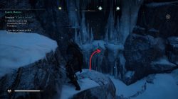 ac valhalla how to reach cave entrance adrift refuge